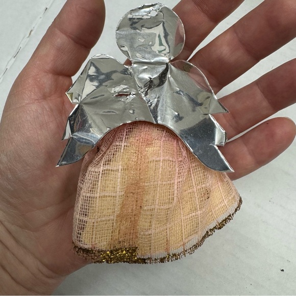 Shiny Brite 5 Kitsch Christmas Angels Ornaments Max Eckardt  1959 Japan Paper - Picture 6 of 9